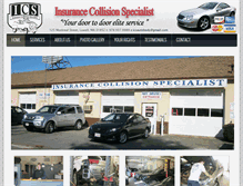 Tablet Screenshot of insurancecollisionspecialist.com